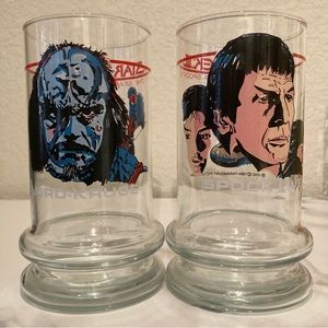 Vintage Star Trek glasses
